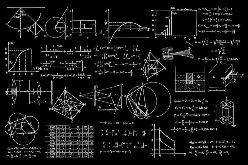Mathematical formulas used for calculating inductance in different coil configurations (Source: Unsplash)